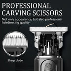 T9 LCD Electric Hairdresser Oil Shaving Head Electric Pusher Carving Electric Pusher Clipper Hair Precision Trimmer for Men Care