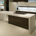 Customized Kitchen Cabinet With Marble Countertop Eco Friendly Cabinetry Waterproof for Hotel Restaurant Home Kitchen Decoration