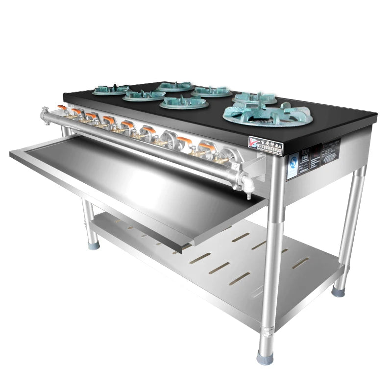 Korean-style pot stove, casserole stove, commercial 468-plus head gas, natural gas, braised chicken, rice, special fire