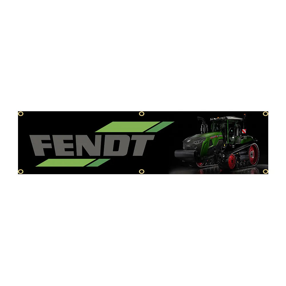 60x240cm FENDTS Germany Agriculture Tractor Flag Banner Tapestry Polyester Printed Flag Garage or Outdoor For Decoration