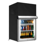 210D Oxford Cloth Outdoor Refrigerator Cover Outdoor Equipment Protection Convenient Storage Options Enhanced Airflow Design