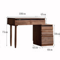 nordic brown luxury dresser eithe drawers box Modern Large Women Dressing Table Storage Hotel Wooden Schminktisch Furniture