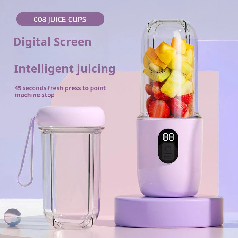 Xiaomi Portable Blender USB Rechargeable Cordless Mini Juicer Mixer for Smoothie Shake Protein Travel Sports Bottle Juicer Cup
