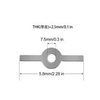 Meat Grinder Pinion Mixer Spare Parts Meat Grinder Knife Stainless Steel Grille for Food Grinder Accessories Kitchen Tool Good