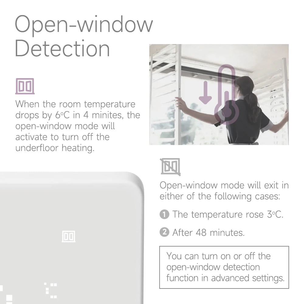 Beok WIFI Thermostat Tuya Smart Home Electric Heating Warm UnderFloor Gas Boiler Digital LED Temperatur Controller Alice Alexa