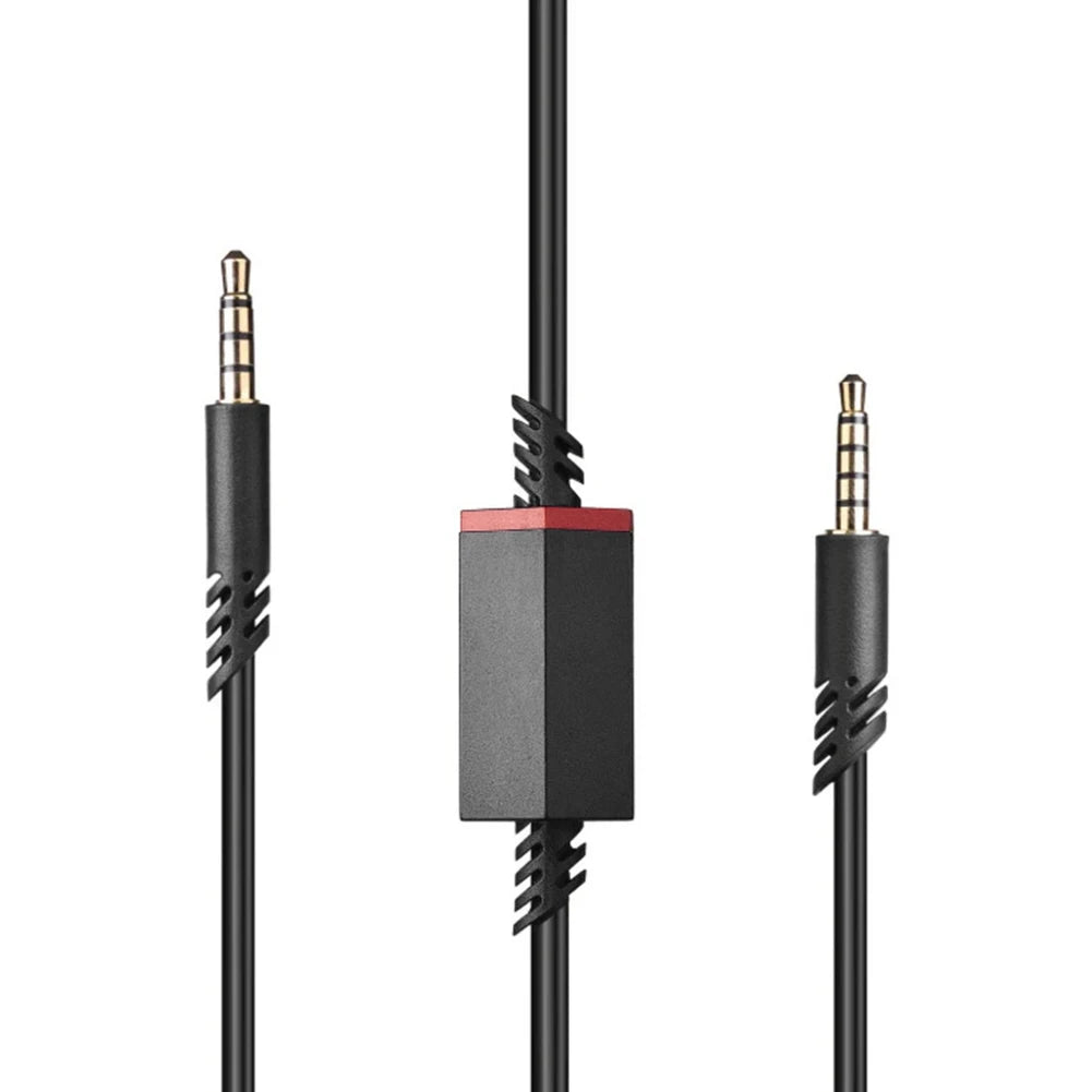 Replacement Headset Cord Audio Cable Inline Mute Cord for Astro A10 A30 A40 A40TR A50 Gaming Headset for PS4 Controller