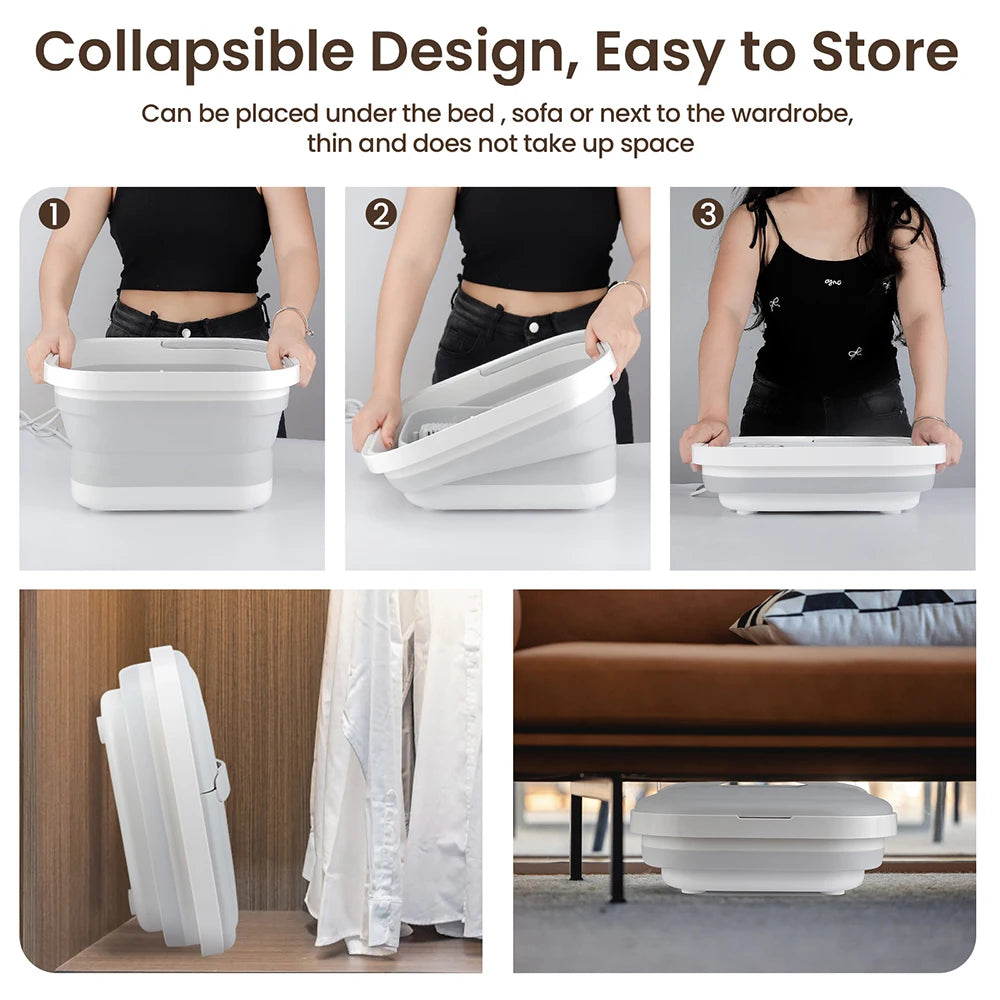 Foot Massage Tub Portable thermostatic foot massage tub for home to promote blood circulation Relieve foot discomfort