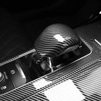 For Kia Stinger GT-line GT1 Console Gear Shift Knob Cover ABS Carbon Fiber Trim Car Interior Accessories 2018-2023