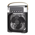 Portable Humidifier Fan 3 in 1 Air Conditioners USB Electric Fan LED N