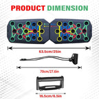 Portable Push-Up Board Set - Multifunctional Fitness Equipment for Full Body Training | AlluCanFind