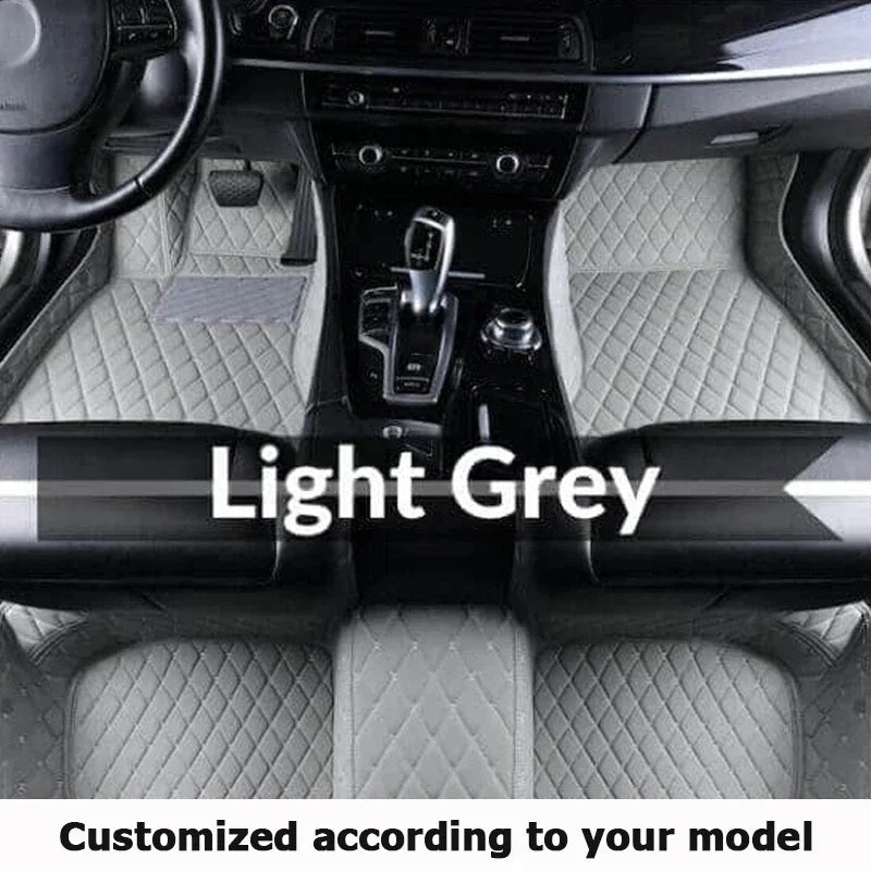 Car Floor Mats For VW VW Tiguan L PHEV 2019 2020 2021 2022 Custom Foot Pads Automobile Carpet Cover Interior Accessories