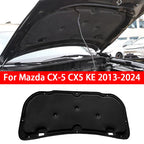 Car Front Engine Hood Sound and Heat Insulation Cotton for Mazda CX-5 CX5 KE 2013~2024