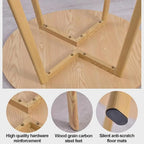 Small Round Conference Table Set for 4