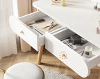 Vanity Make Up Table Luxury Girl Box Dressing Table Organizers White For Storage Detachable De Coiffeuse Chambre Room Decor