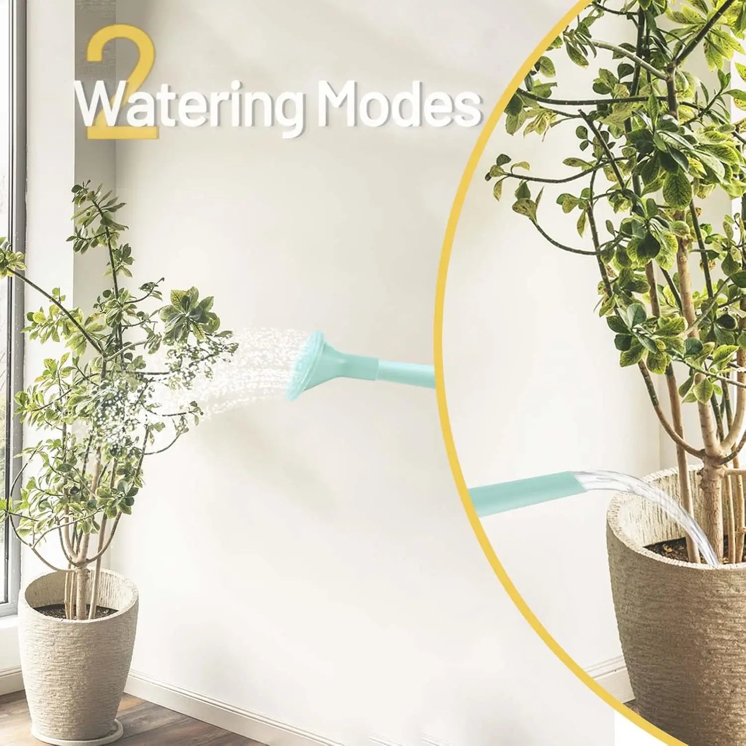 1. 8L/2L Watering Can for Indoor Plants Small Watering Cans for House Plant Garden Flower  Long Spout Water Can for House Plant