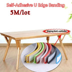 5M/Lot Car Door Protector U Shaped Furniture Cabinet Door Edge Guards Strip Rubber Moulding Sealing Scratch Protector Strip