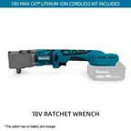 Makita 4800RPM Right Angle Wrench Cordless Electric Impact Wrench 90 Degree Ratchet Wrench For Makita 18v Battery