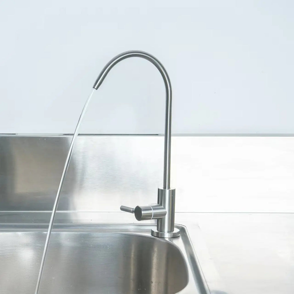 Reverse Osmosis RO Undersink Drinking Water Filter Tap Faucet 1/4" Chrome Mixer