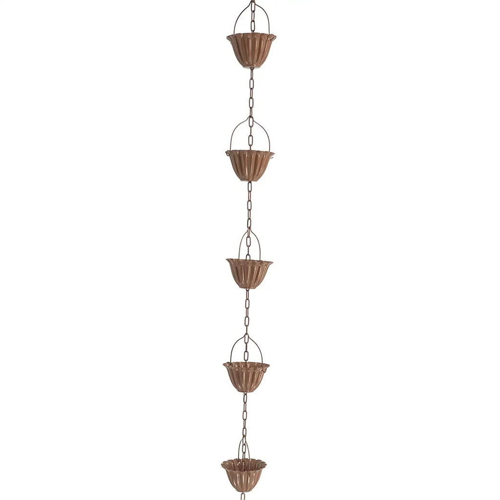 3.3ft Rain Chain Garden Decor Outside Outside Gutter Downspout in Summer Park Embellishment Gutters Downspout Downspout Chain