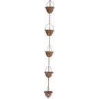 3.3ft Rain Chain Garden Decor Outside Outside Gutter Downspout in Summer Park Embellishment Gutters Downspout Downspout Chain