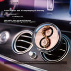 Solar Powered Moving Dragons Perfume Clip Elegant Aroma Car Air Fresheners Auto Diffuser Vent Clip Car Accessories