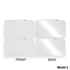 2Pcs Car Glass Roof Sunshade Front Rear Open Sunroof Windshield Shade Net UV Protection Interior Cover For Tesla Model 3 Y