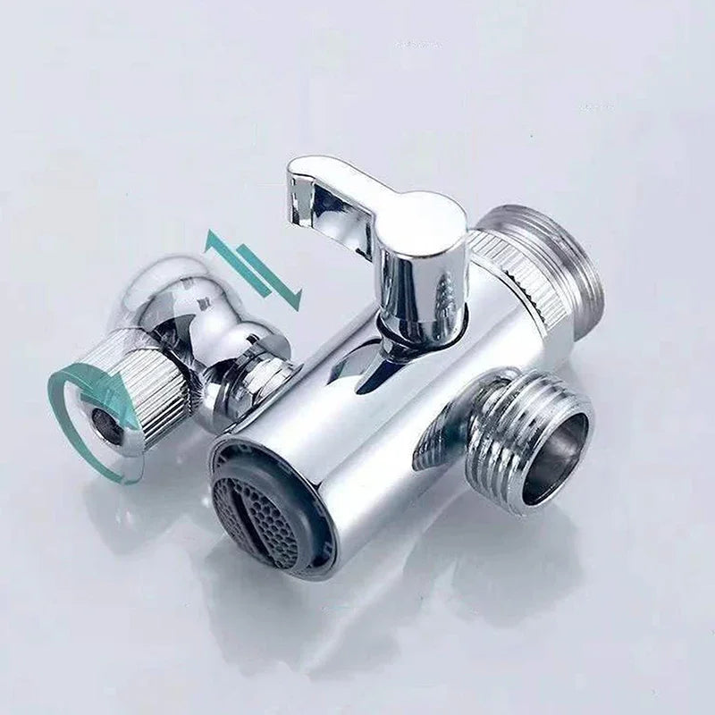Bathroom Universal Faucet New Multifunctional Bathroom Connected To Shower Head Copper 360° Rotating Faucet Home