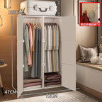 Storage Organizer Closet Partitions Cupboard Bedroom Clothes Wardrobe Shelf Foldable Living Room Guarda Roupa Salon Furniture
