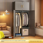 Folding Wardrobe Clothes Cabinets Simple Dressers Cube Storage Locke Closet Plastic Collapsible Sturdy Home Bedroom Furniture