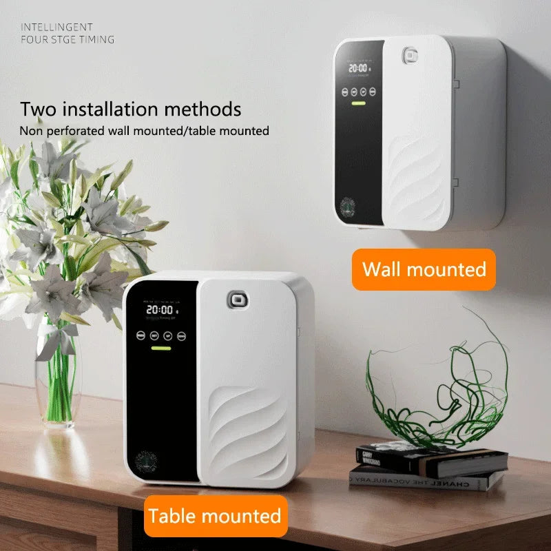 1000m³ Scent Diffuser Machine, Wall Mounted Bluetooth Essential Oils Diffuser, Electric Fragrance for Home Hotel | AlluCanFind