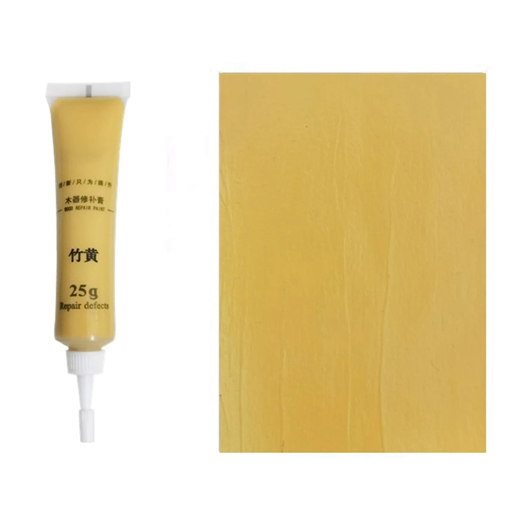 25g Wood Paint Repair Paste Scratches Cracks Restoring Cream For Wardrobes Desks Wooden Floors Wood Repair Wood Stain