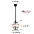 Luxury Pendant Light Crystal LED Chandelier Nordic Home Decor Ceiling Lamp Modern Kitchen Island Dining Living Room Fixture Lum