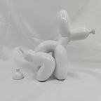Pooping Dog Sculpture ，Tiny Figurines Home  Cute Novelty Gift,  Coffee Table Decoration