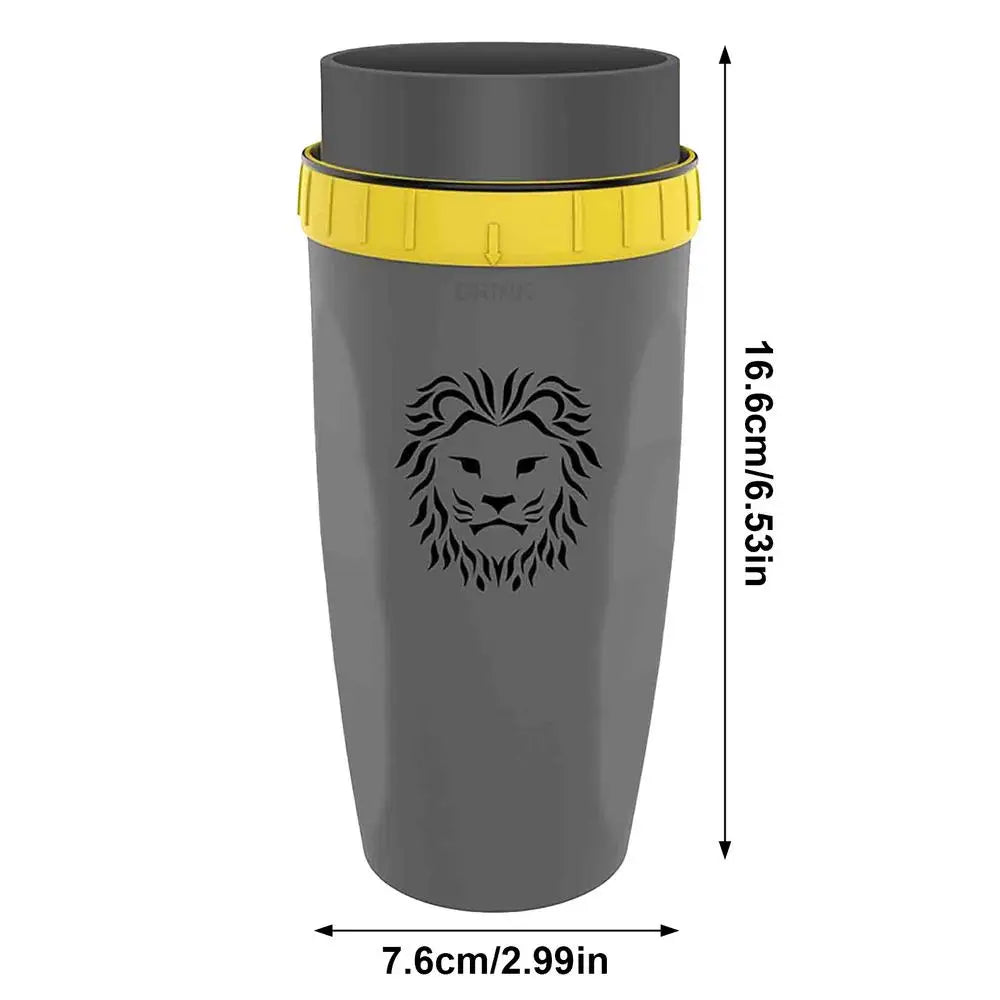 300ml Twizz Travel Mug Cup Non Spill Cup Twistable Water Cup Coffee Milk Aperture Mug with Straw Leakproof Thermal Cup Portable