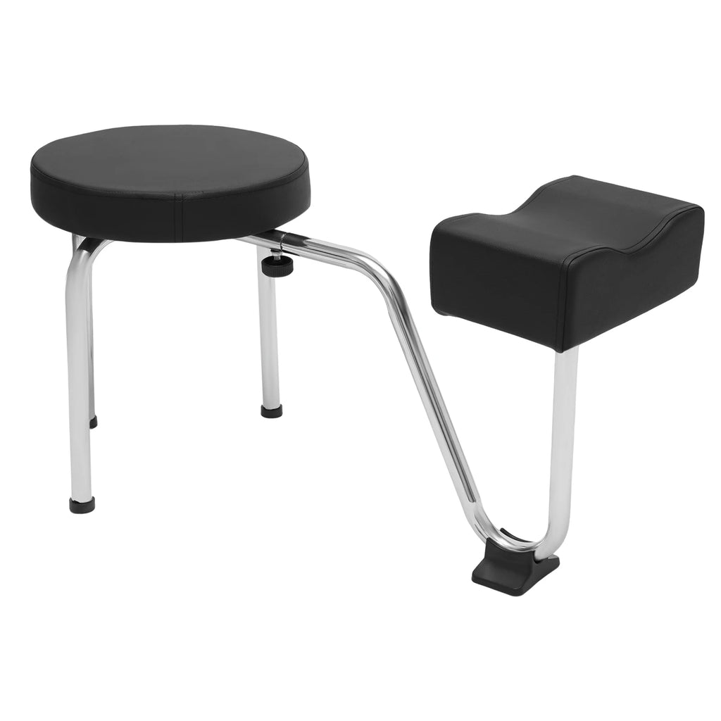 PU Leather Pedicure Foot Rest Comfortable Adjustable Leg Rest PVC Pad for Nail Tech Spa Beauty Salon Studio Equipment Supplies