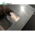 Customized Contemporary Stainless Steel Modular Outdoor Kitchen Cabinets Weather Resistant for Patio Backyard Cooking Area