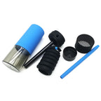 Portable Arabic Cup Hookah Car Shisha Set Indoor Outdoor with Protective Cover Small Narguile Chicha Soft Touch Hookah Gift New