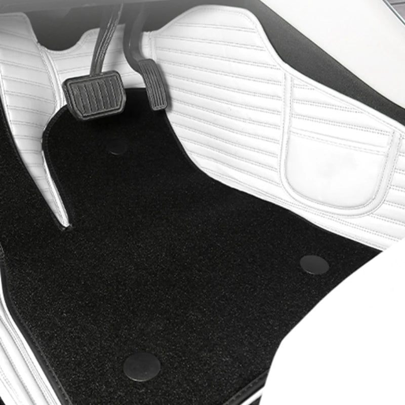 For Tesla New Model Y Juniper 2025 Custom Fit Car Accessories Floor Mat Interior ECO Material Leather Left Right Hand Drive