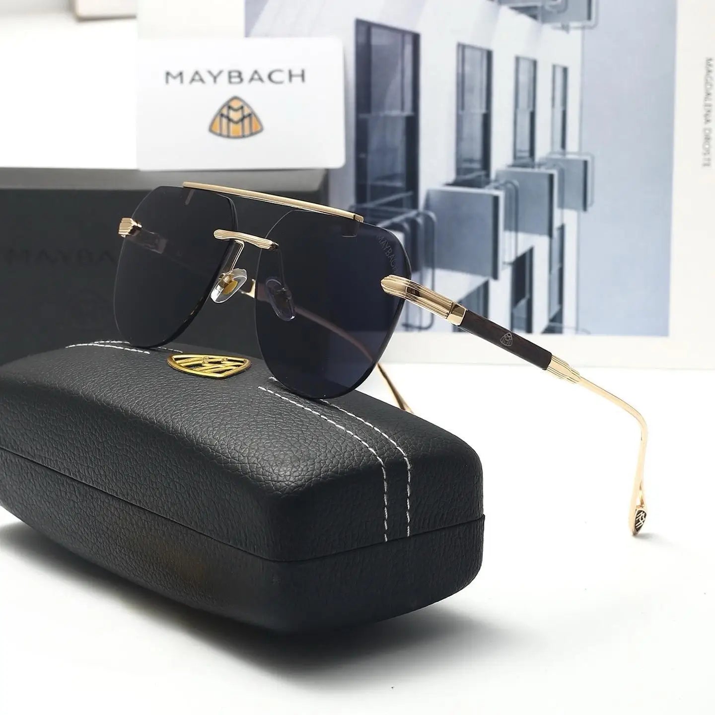 Car High End Fashion Sunglasses For Maybach S Class S400 S450 S480 S500 S560 S580 S650 S680 GLS480 GLS600 UV Protection Goggles