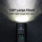 OFFBONDAGE 1000LM Bike Headlight – USB Rechargeable, Power Bank, Waterproof, MTB & Road Handlebar Light