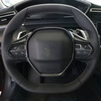 For Peugeot 508 2019 2020 2021 2022 CarbonFiber interior Accessories gear shfit panle steering wheel seat switch Air vent Cover