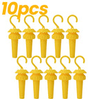 1/20pcs Garden Plastic Fruit Fly Trap Killer Anti Pest Insect Wasp Control Attracting Trapping Drosophila Hanging Trap Catcher