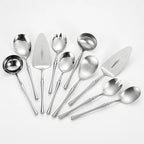 304 Stainless steel Kitchenware Cooking Utensils Set Kitchen Shovel Soup Spoon Cake Spatula Knife Serving Spoon