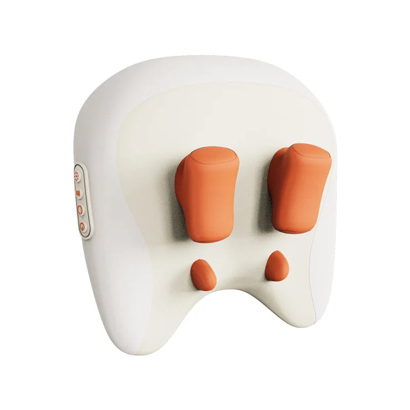 Multi Functional Neck and Shoulder Massager Household Neck and Back Kneading Tool with Multiple Adjustable Hot Compress Massage