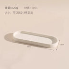 Wabi-sabi European Home Bathroom Set Hotel Electric Toothbrush shelf Bathroom Lotion bottle Toothbrush holder tray Toiletry set
