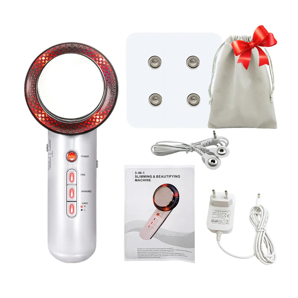 Body & Skin Care Therapy Massager with EMS & Cavitation