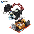 250W 15A DC 12-30V ZVS Induction Driver Board + Tesla Coil Flyback Ignition Generator High Voltage Generator SGTC Cooling Fan