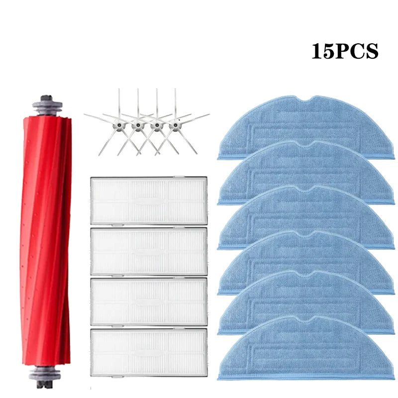 For Xiaomi Roborock S7 S70 S75 S7 Max T7S / T7S Plus Hepa Filter Mop Cloth Main Side Brush Vacuum Cleaner Parts Accessories