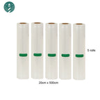 Kitchen Food Storage Vacuum Bags Thicker BPA-Free For Vacuum Sealer Packaging Food Vacuum Storage Bags 12+15+20+25+28cm*500cm