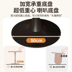 Tulip White Small Round Table Internet Celebrity Reception Negotiation  Balcony  Bedroom  Home  Milk Tea Shop Walnut  Dining